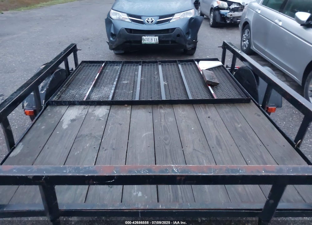 2021 CARRY ON 6X8 FLAT BED UTILITY TRAILER VIN: 4YMBU0812MV002784