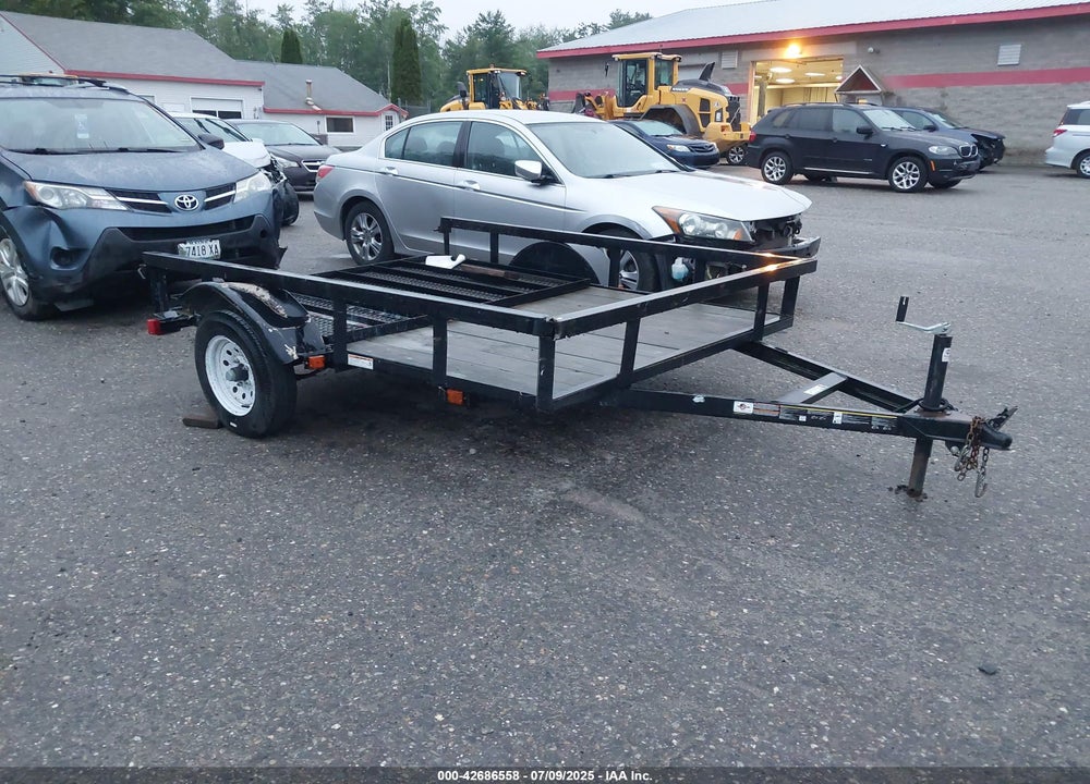 2021 CARRY ON 6X8 FLAT BED UTILITY TRAILER VIN: 4YMBU0812MV002784