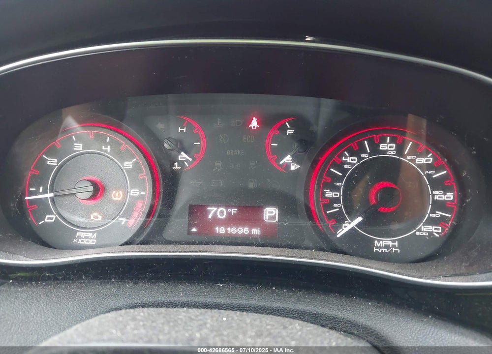 2013 DODGE DART VIN: 1C3CDFBA1DD295882