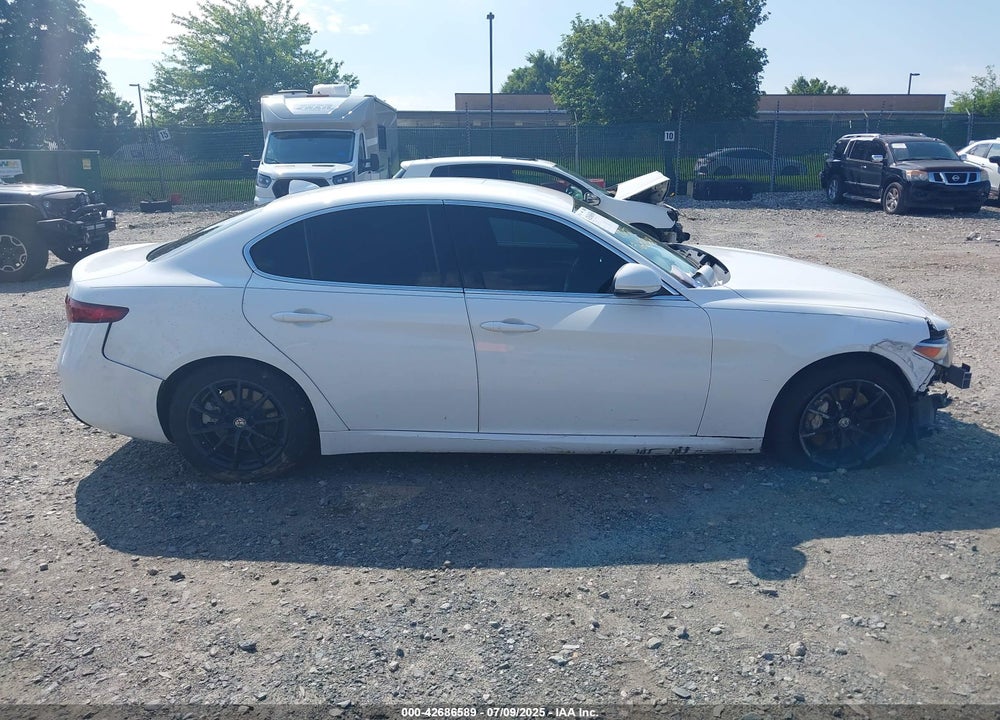 2019 ALFA ROMEO GIULIA VIN: ZARFAMAN0K7609324