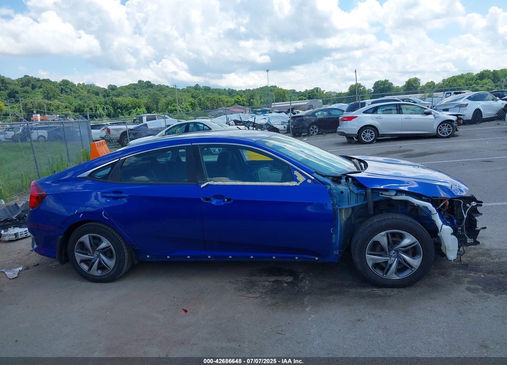 2020 HONDA CIVIC VIN: 2HGFC2F61LH537244