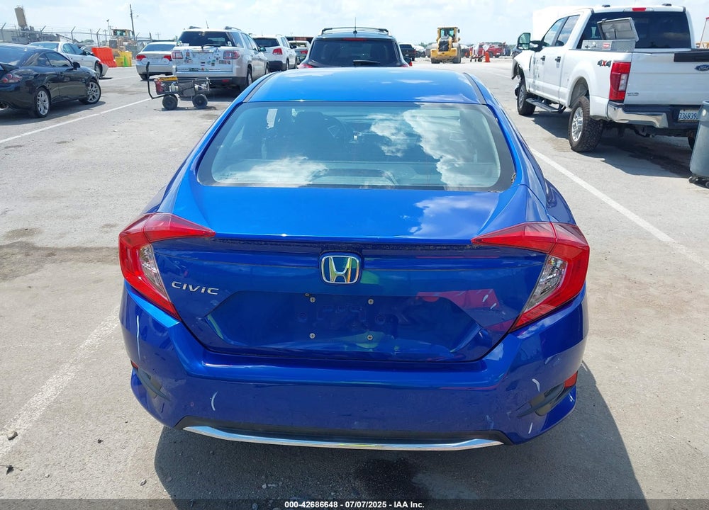 2020 HONDA CIVIC VIN: 2HGFC2F61LH537244