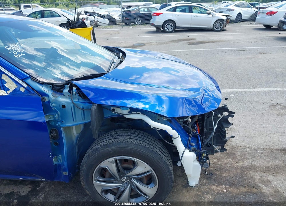 2020 HONDA CIVIC VIN: 2HGFC2F61LH537244