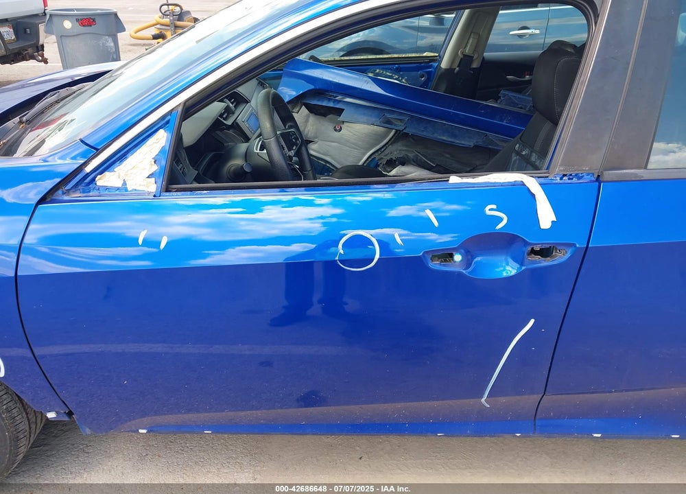 2020 HONDA CIVIC VIN: 2HGFC2F61LH537244