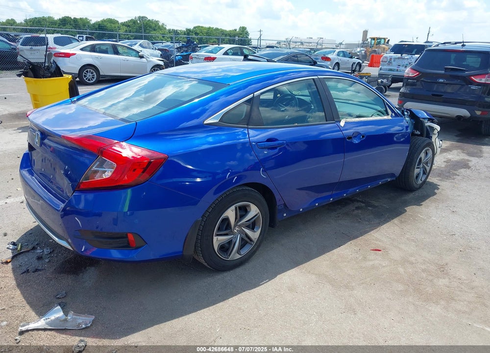 2020 HONDA CIVIC VIN: 2HGFC2F61LH537244