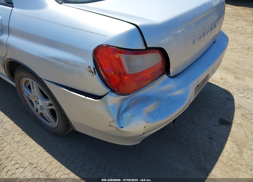 2002 SUBARU IMPREZA 2.5RS VIN: JF1GD67582H516527