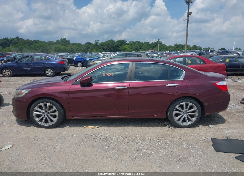 2013 HONDA ACCORD VIN: 1HGCR2F55DA272109