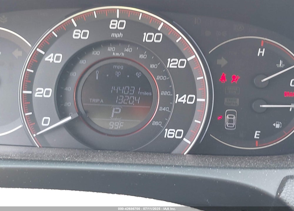 2013 HONDA ACCORD VIN: 1HGCR2F55DA272109