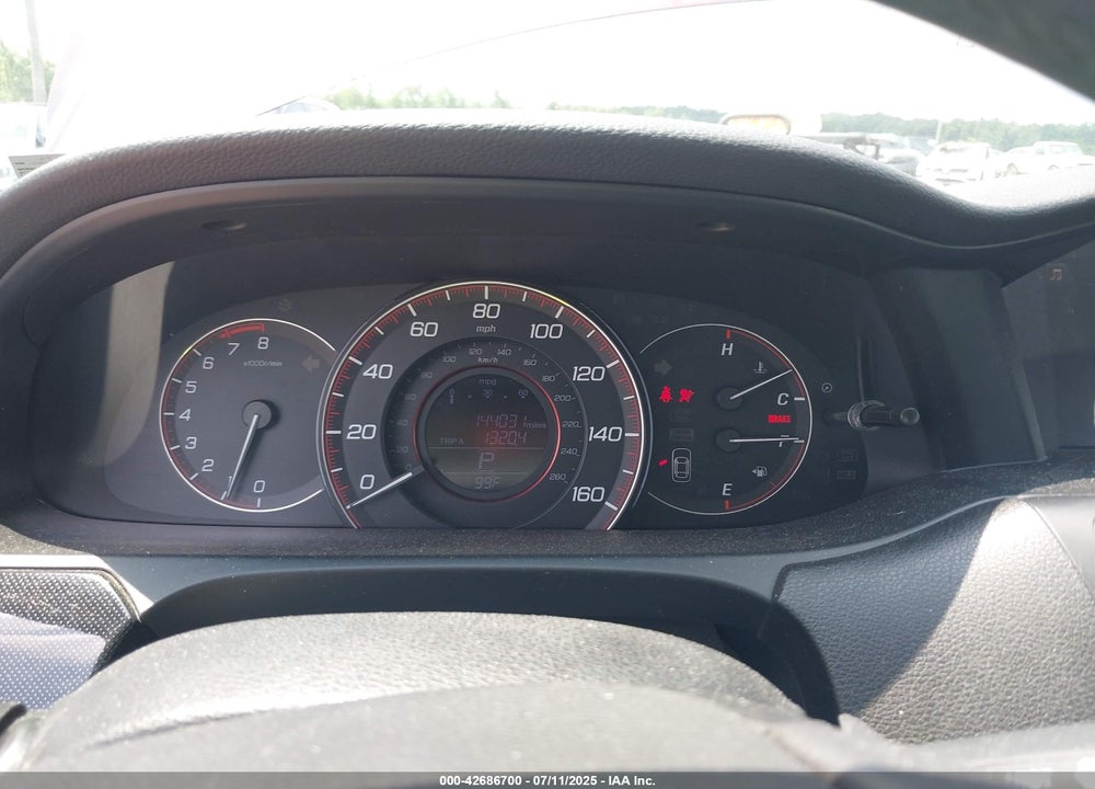 2013 HONDA ACCORD VIN: 1HGCR2F55DA272109
