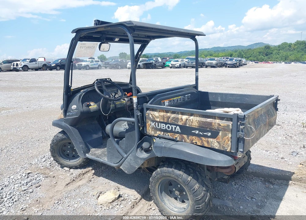 2012 KABOTA RTV900 VIN: A5KE1CGM1CG015724