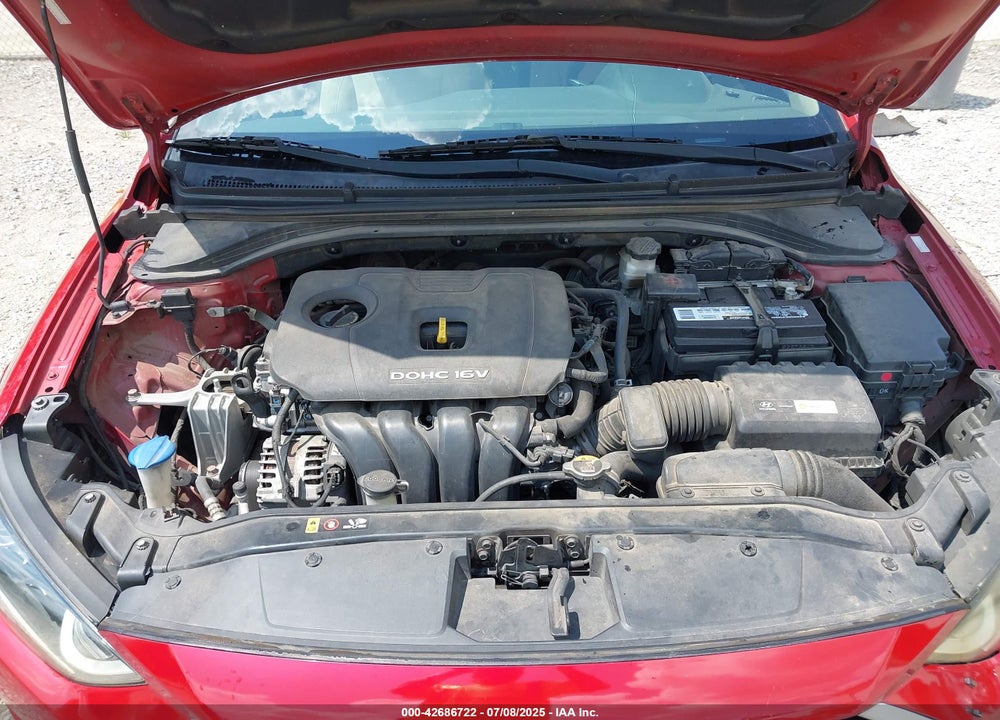 2017 HYUNDAI ELANTRA VIN: KMHD84LFXHU075239