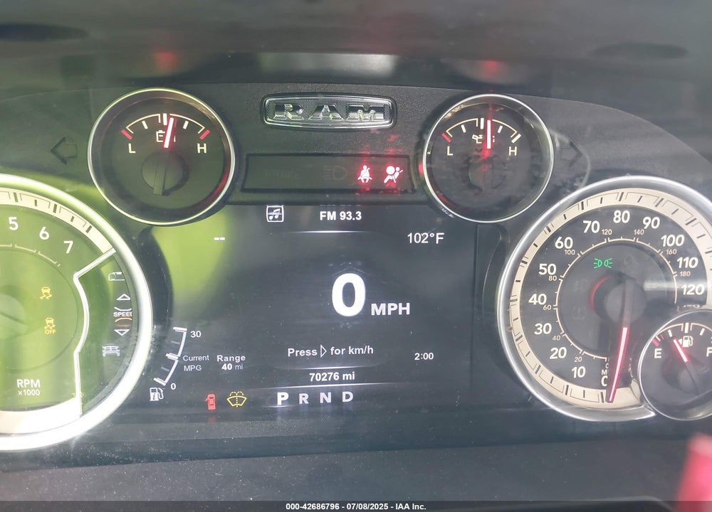 2017 RAM 1500 VIN: 1C6RR6GT5HS821926