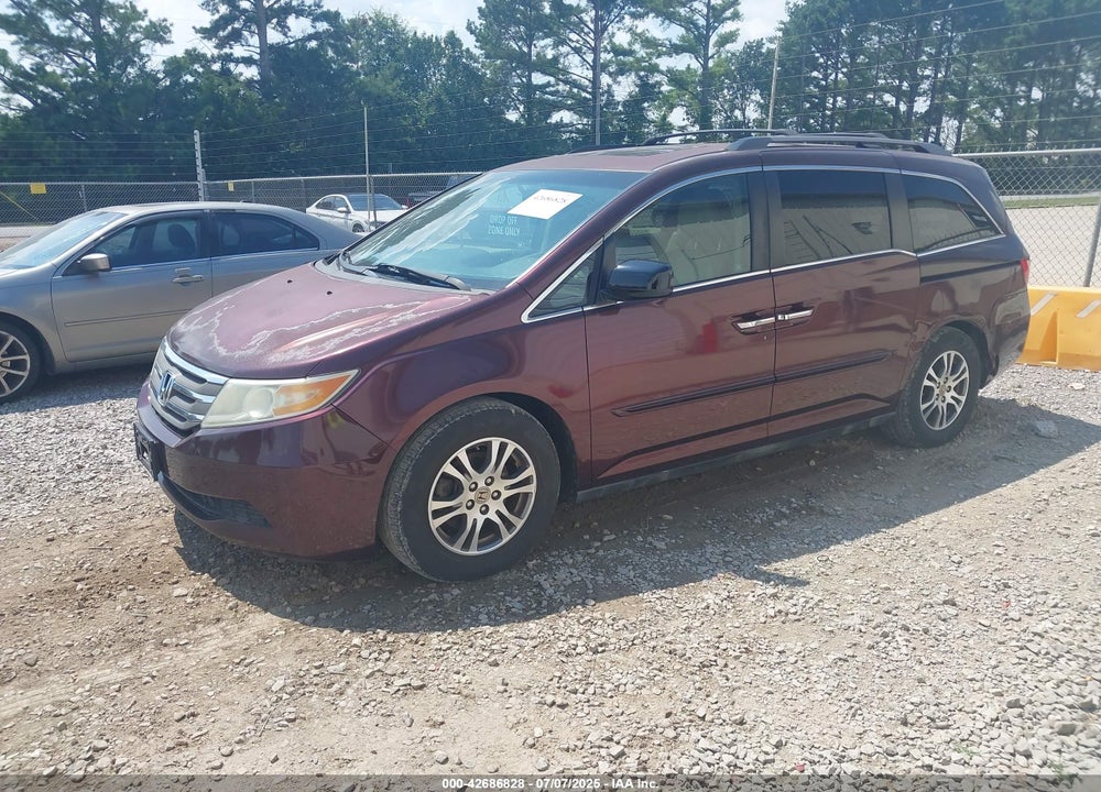 2012 HONDA ODYSSEY EX-L VIN: 5FNRL5H61CB030571