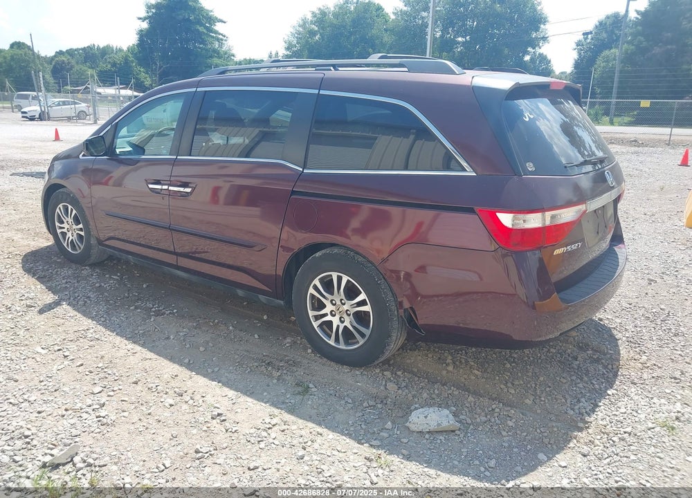 2012 HONDA ODYSSEY EX-L VIN: 5FNRL5H61CB030571