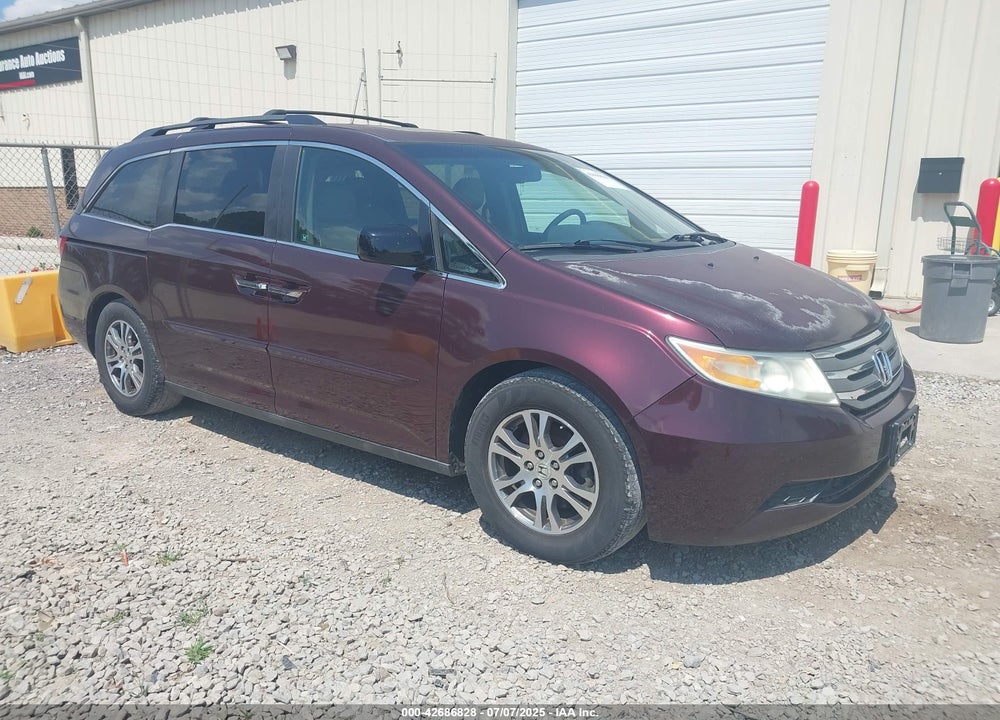 2012 HONDA ODYSSEY EX-L VIN: 5FNRL5H61CB030571