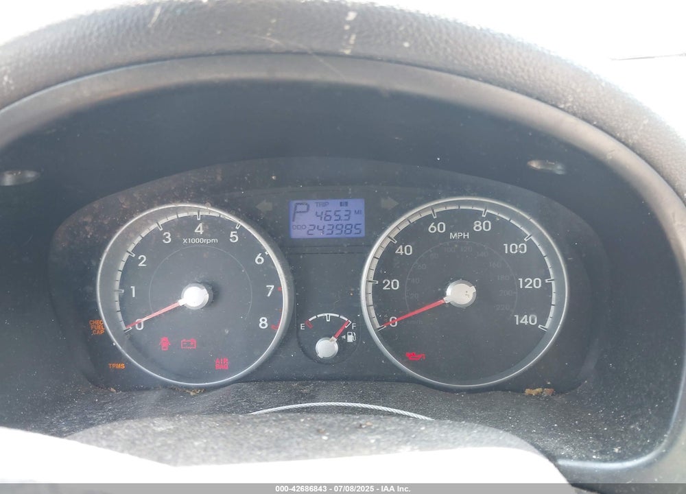 2010 HYUNDAI ACCENT VIN: KMHCN4AC6AU492294