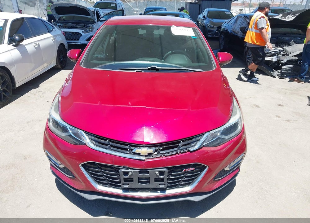2018 CHEVROLET CRUZE VIN: 1G1BE5SM0J7128280