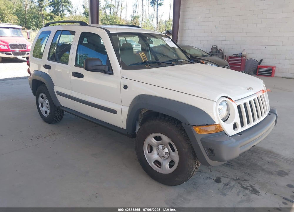 2005 JEEP LIBERTY SPORT VIN: 1J4GL48K05W715488