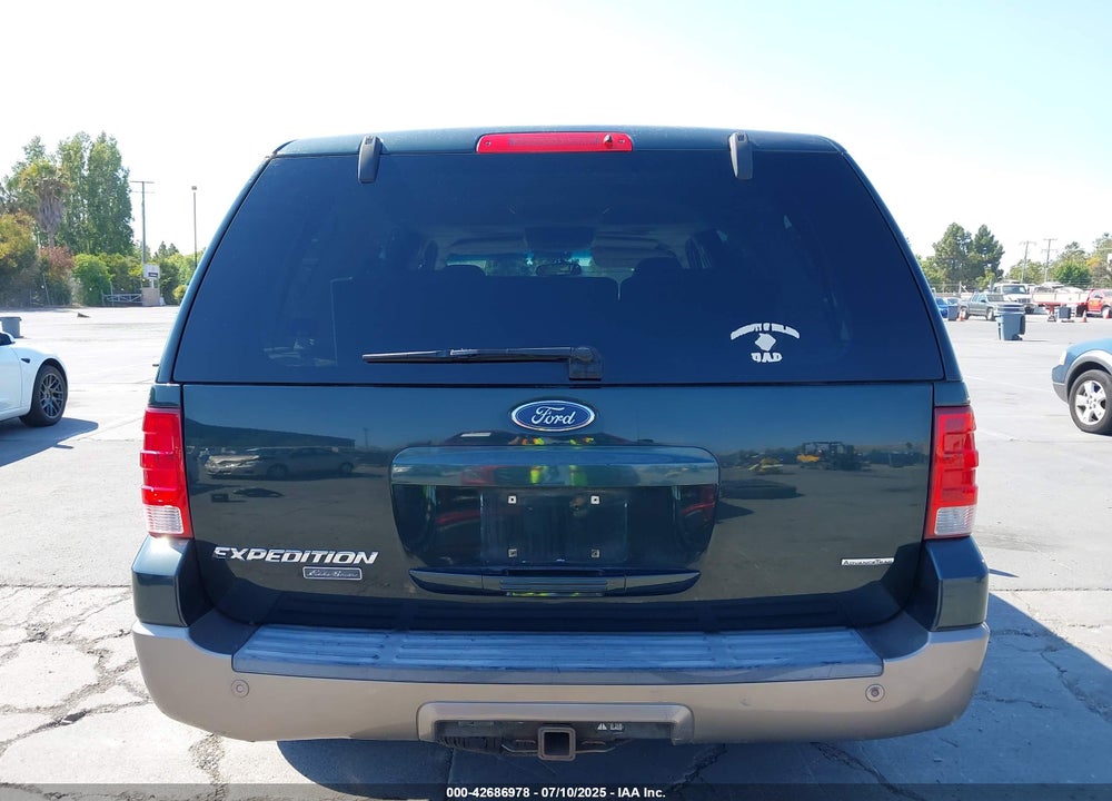 2003 FORD EXPEDITION EDDIE BAUER VIN: 1FMFU18L43LA58341
