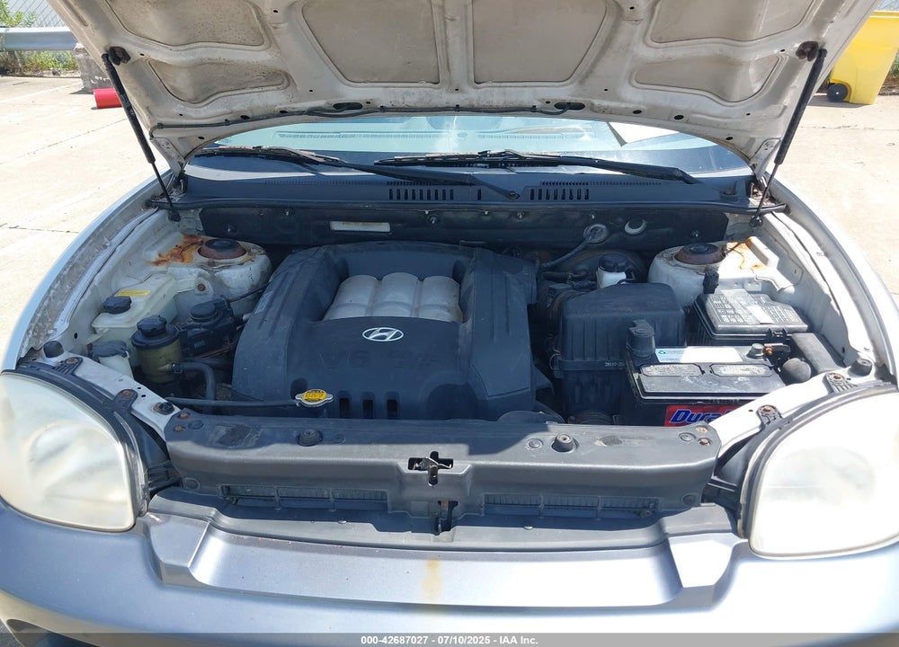 2005 HYUNDAI SANTA FE GLS VIN: KM8SC73D75U974612