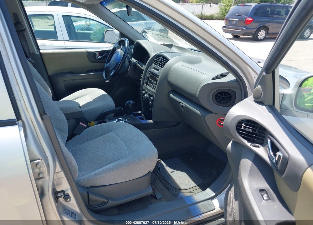 2005 HYUNDAI SANTA FE GLS VIN: KM8SC73D75U974612