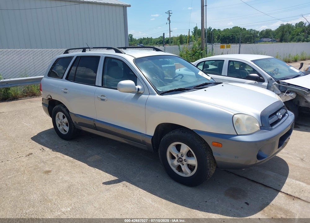2005 HYUNDAI SANTA FE GLS VIN: KM8SC73D75U974612