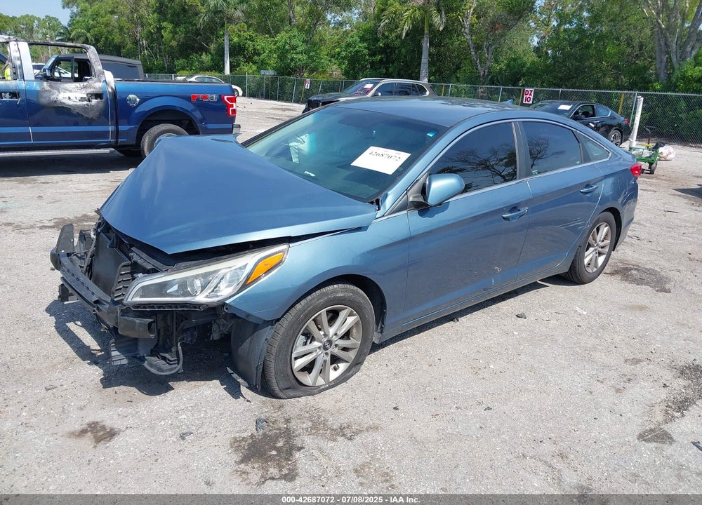2016 HYUNDAI SONATA VIN: 5NPE24AF6GH376600