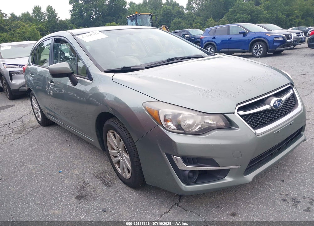 2015 SUBARU IMPREZA 2.0I PREMIUM VIN: JF1GPAC68FH268973