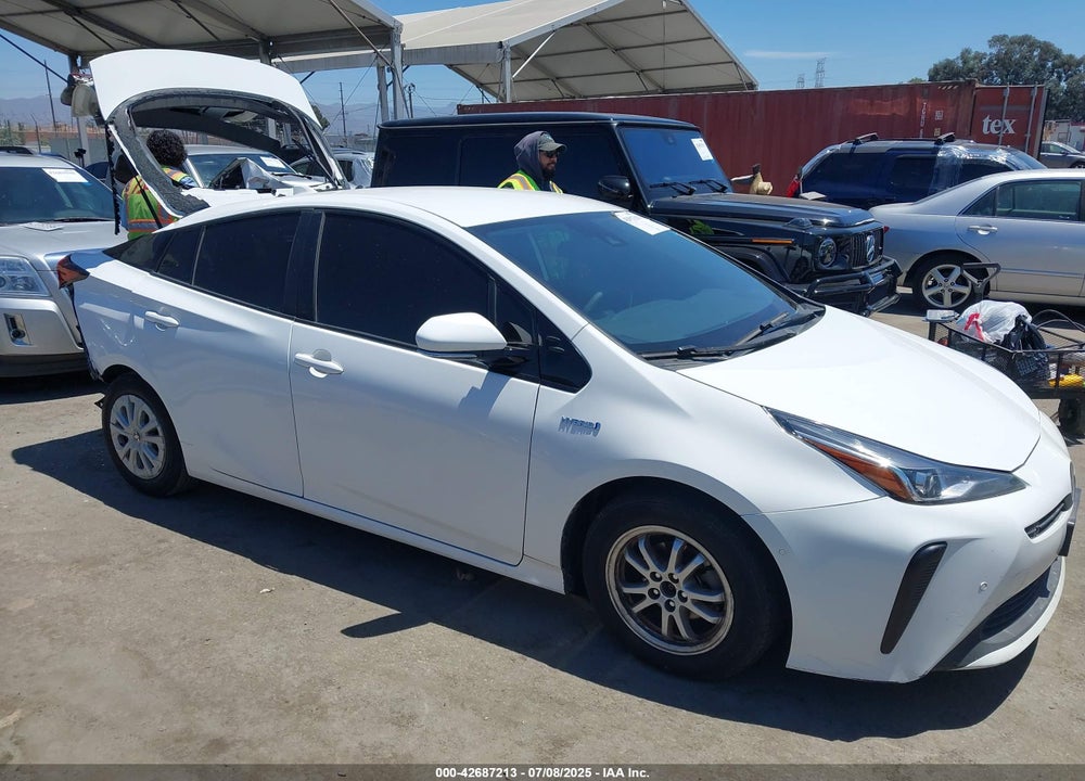 2020 TOYOTA PRIUS VIN: JTDKARFU0L3112403