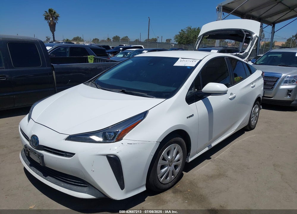 2020 TOYOTA PRIUS VIN: JTDKARFU0L3112403