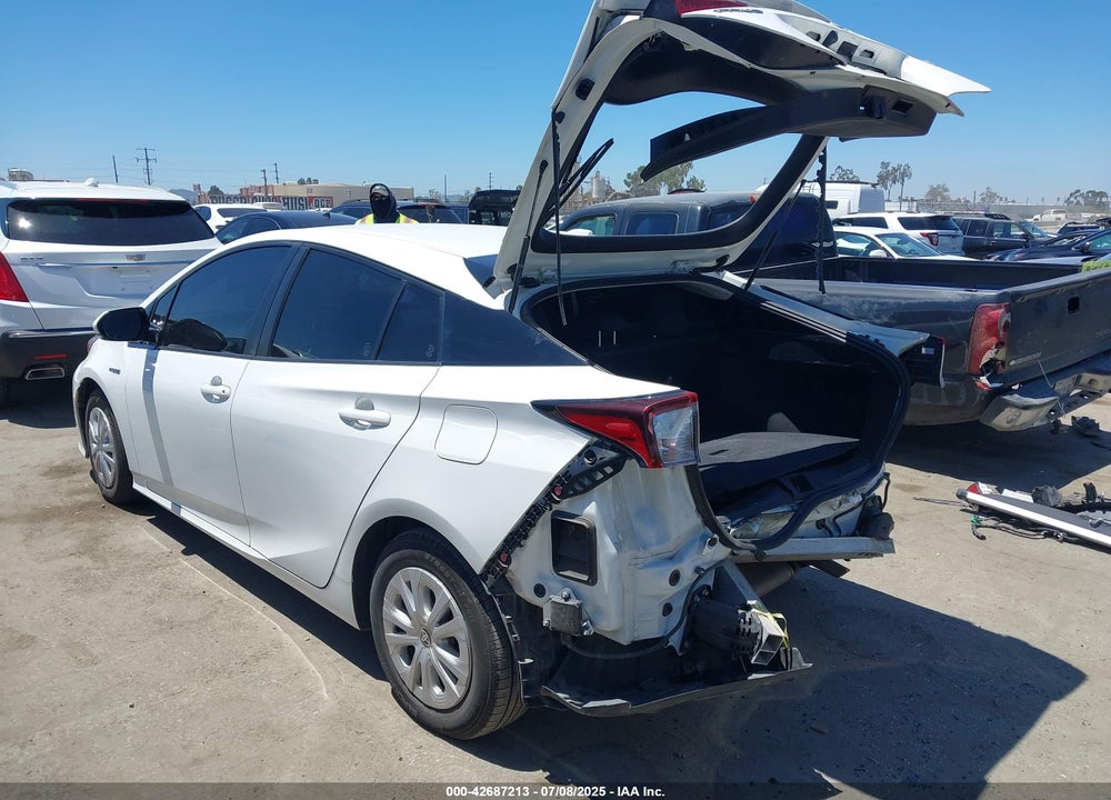 2020 TOYOTA PRIUS VIN: JTDKARFU0L3112403