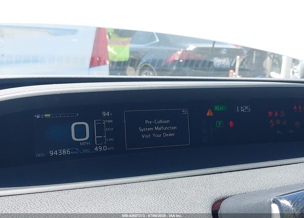 2020 TOYOTA PRIUS VIN: JTDKARFU0L3112403
