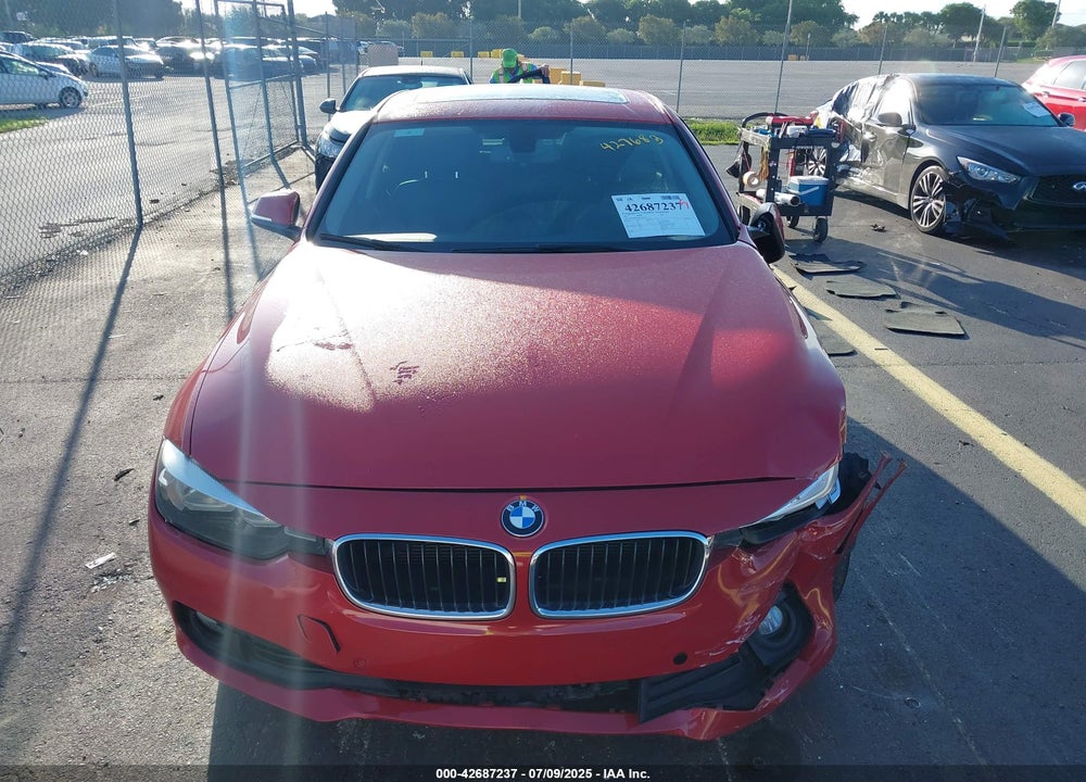 2017 BMW 3 SERIES VIN: WBA8E1G38HNU16223