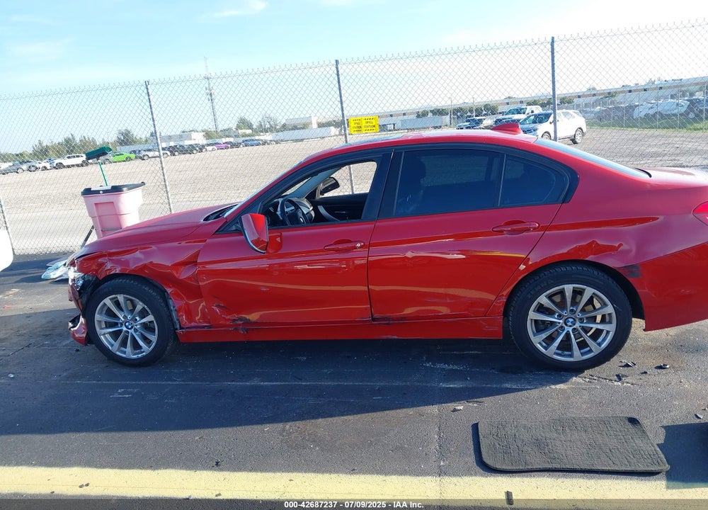 2017 BMW 3 SERIES VIN: WBA8E1G38HNU16223