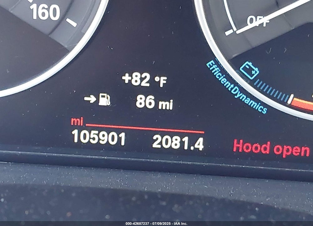 2017 BMW 3 SERIES VIN: WBA8E1G38HNU16223