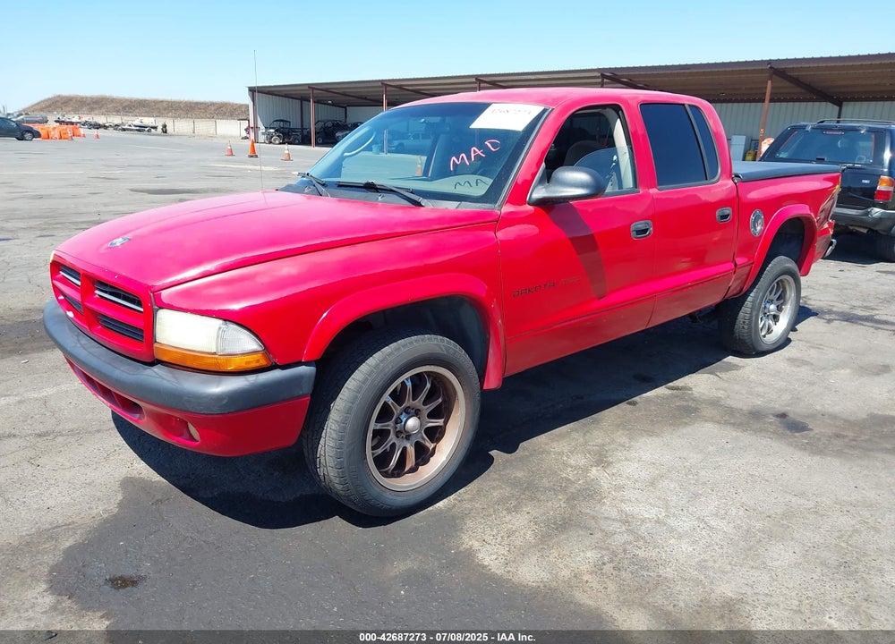 2002 DODGE DAKOTA SPORT VIN: 1B7HL38N22S531073