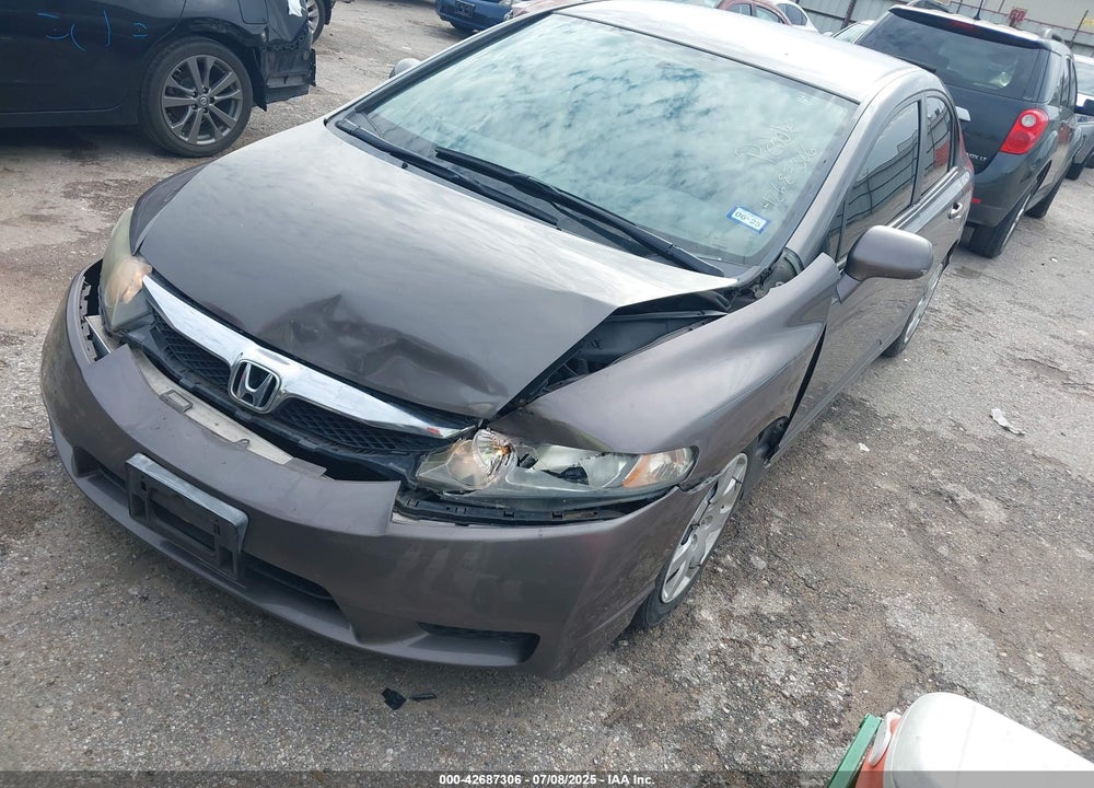 2009 HONDA CIVIC VIN: 19XFA16599E018145