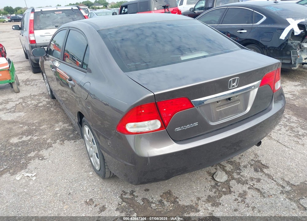 2009 HONDA CIVIC VIN: 19XFA16599E018145