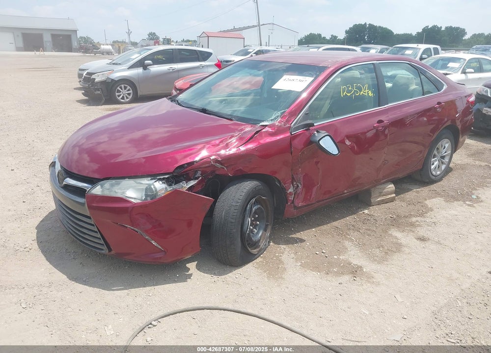 2016 TOYOTA CAMRY VIN: 4T1BF1FK5GU529724