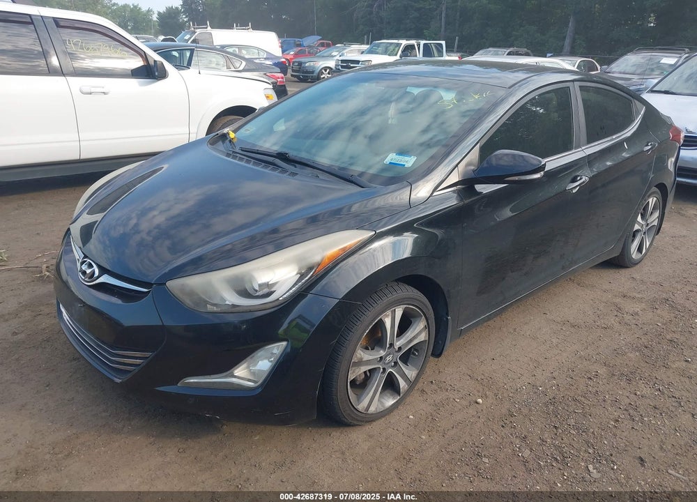 2015 HYUNDAI ELANTRA VIN: KMHDH4AH3FU229730