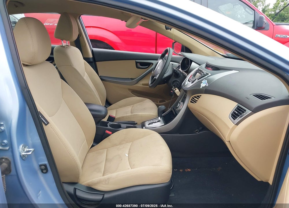 2012 HYUNDAI ELANTRA VIN: KMHDH4AE3CU454201