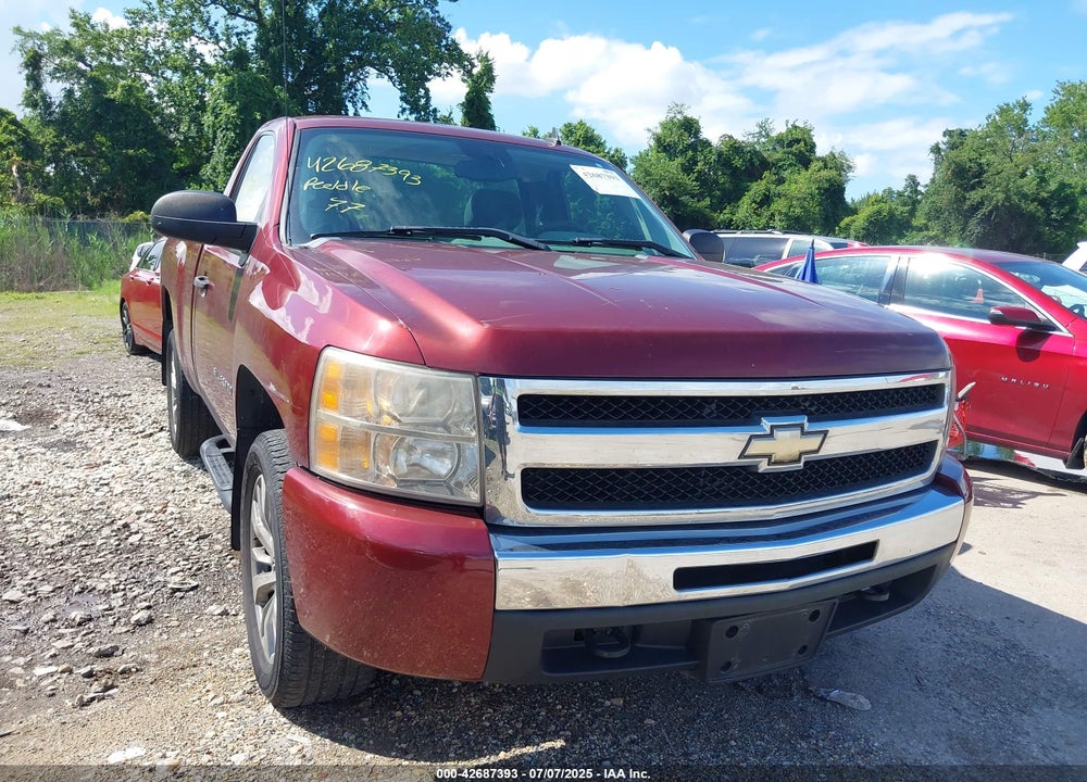 2009 CHEVROLET SILVERADO 1500 WORK TRUCK VIN: 1GCEK14X59Z114291