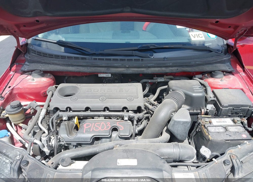 2012 KIA FORTE VIN: KNAFU4A22C5548608