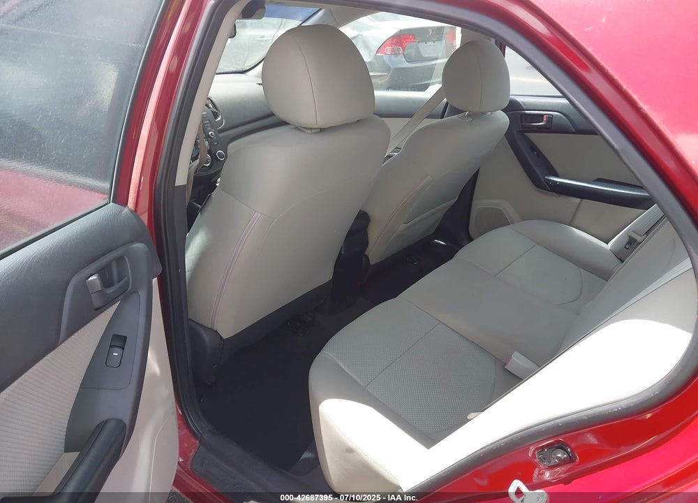 2012 KIA FORTE VIN: KNAFU4A22C5548608