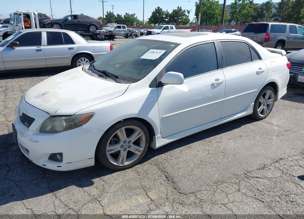 2009 TOYOTA COROLLA VIN: 1NXBE40E09Z131976