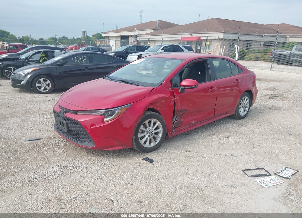 2020 TOYOTA COROLLA VIN: JTDVPRAE9LJ105313