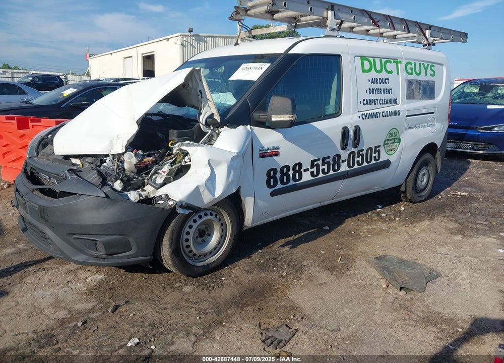2021 RAM PROMASTER CITY VIN: ZFBHRFAB6M6V29387