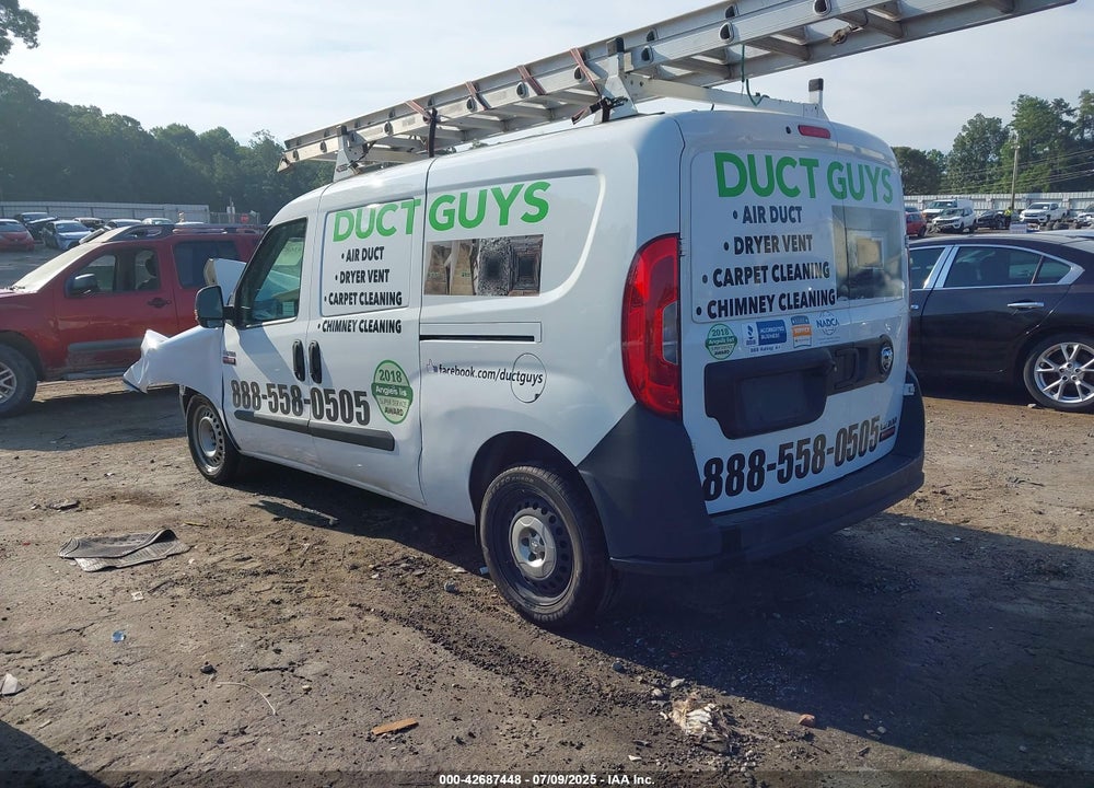 2021 RAM PROMASTER CITY VIN: ZFBHRFAB6M6V29387