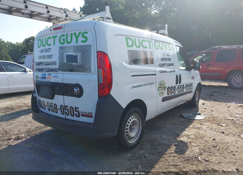 2021 RAM PROMASTER CITY VIN: ZFBHRFAB6M6V29387
