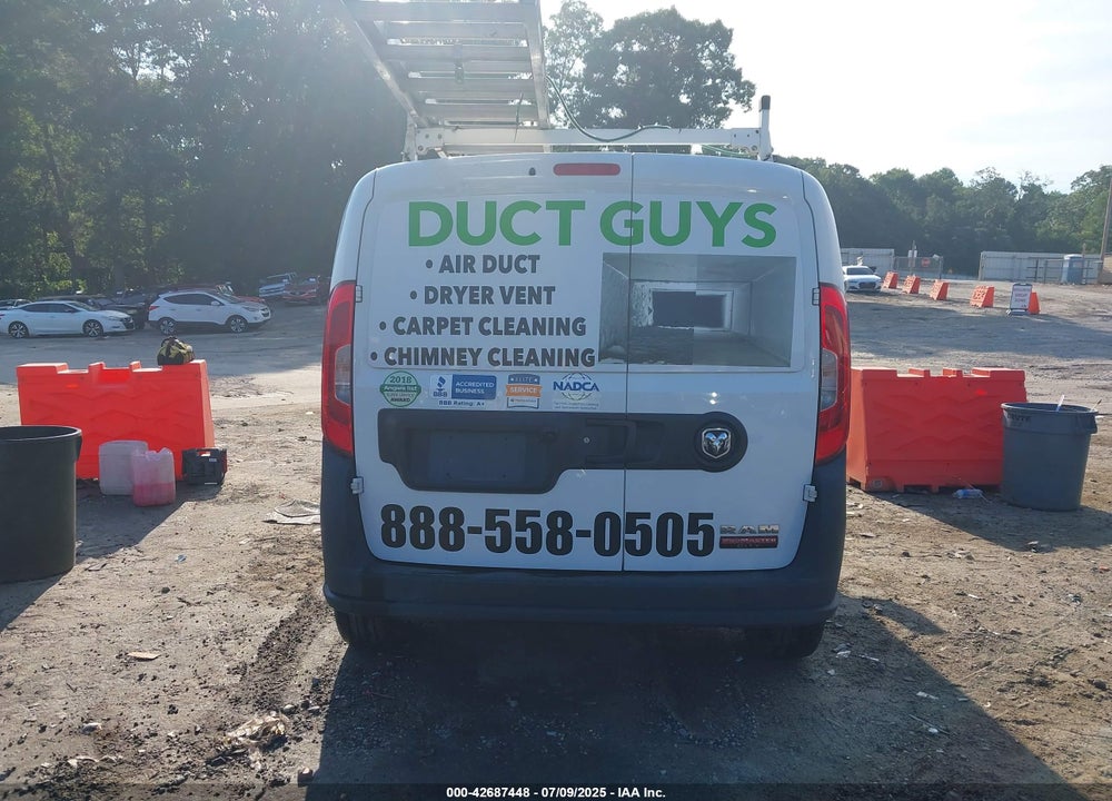 2021 RAM PROMASTER CITY VIN: ZFBHRFAB6M6V29387